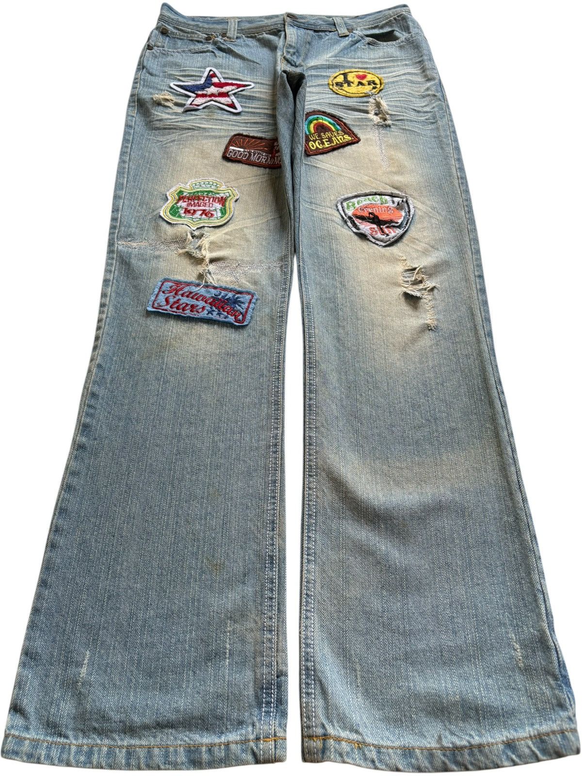 Visvim 21ss Travailler Braces Pants (Linen) grey size3