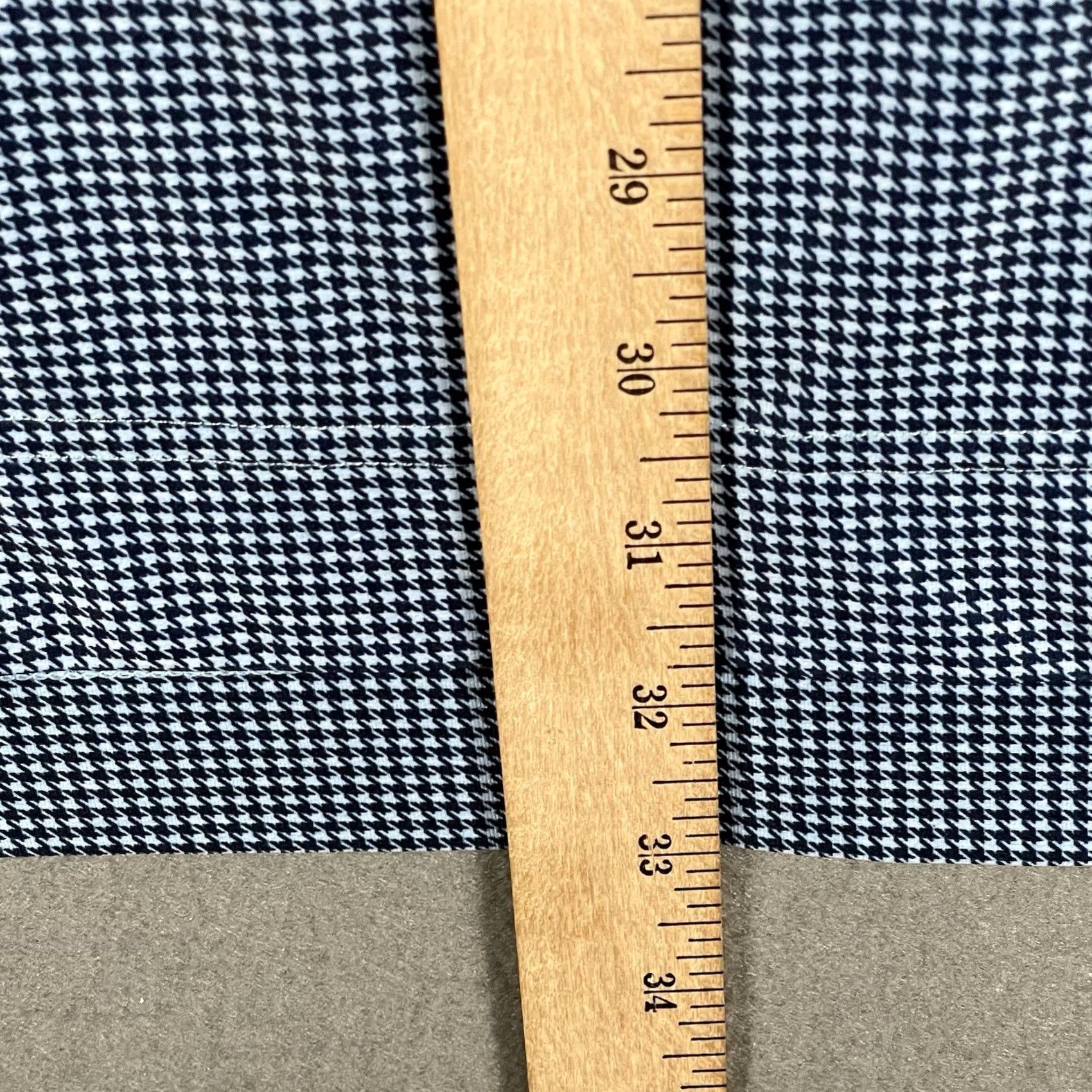 Footjoy FootJoy Golf Polo Shirt Men's XL Blue Check Geometric Print Size US XL / EU 56 / 4 - 7 Thumbnail