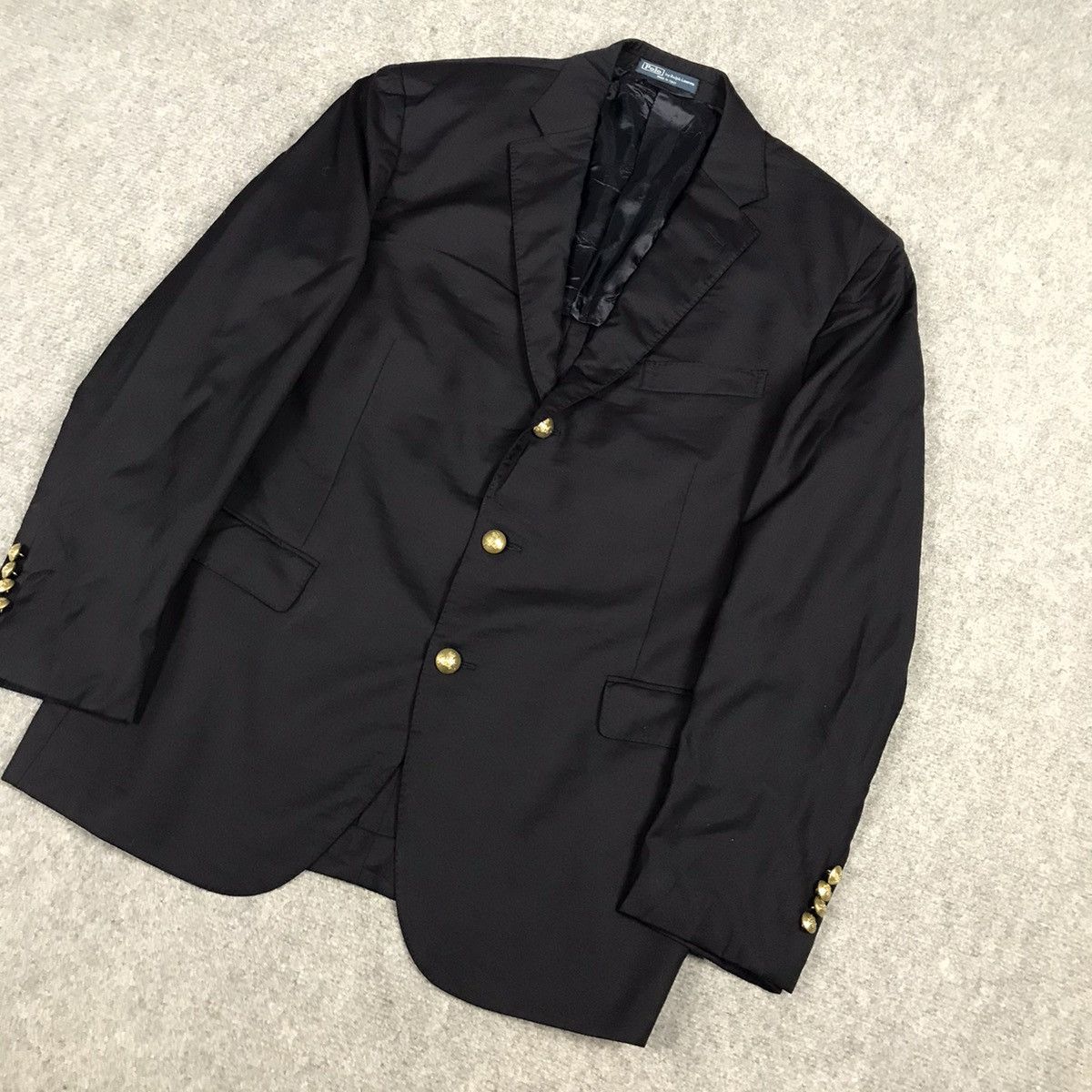Polo Ralph Lauren Polo by Ralph Lauren Navy blazer button gold Size US M / EU 48-50 / 2 - 4 Thumbnail