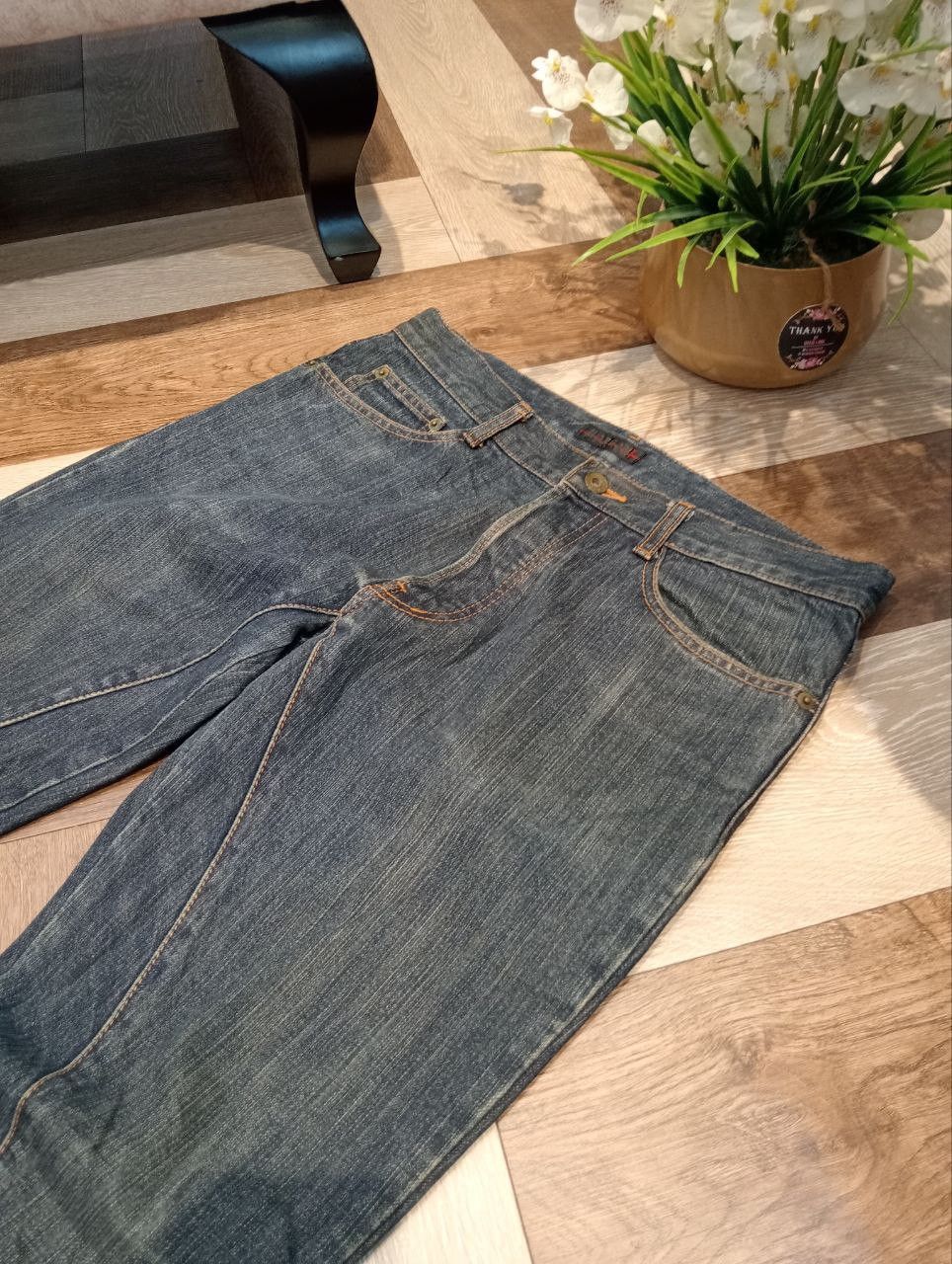 Morgan Homme MORGAN HOMME ANKLE ZIP BLUE DENIM JEANS Size US 32 / EU 48 - 5 Thumbnail