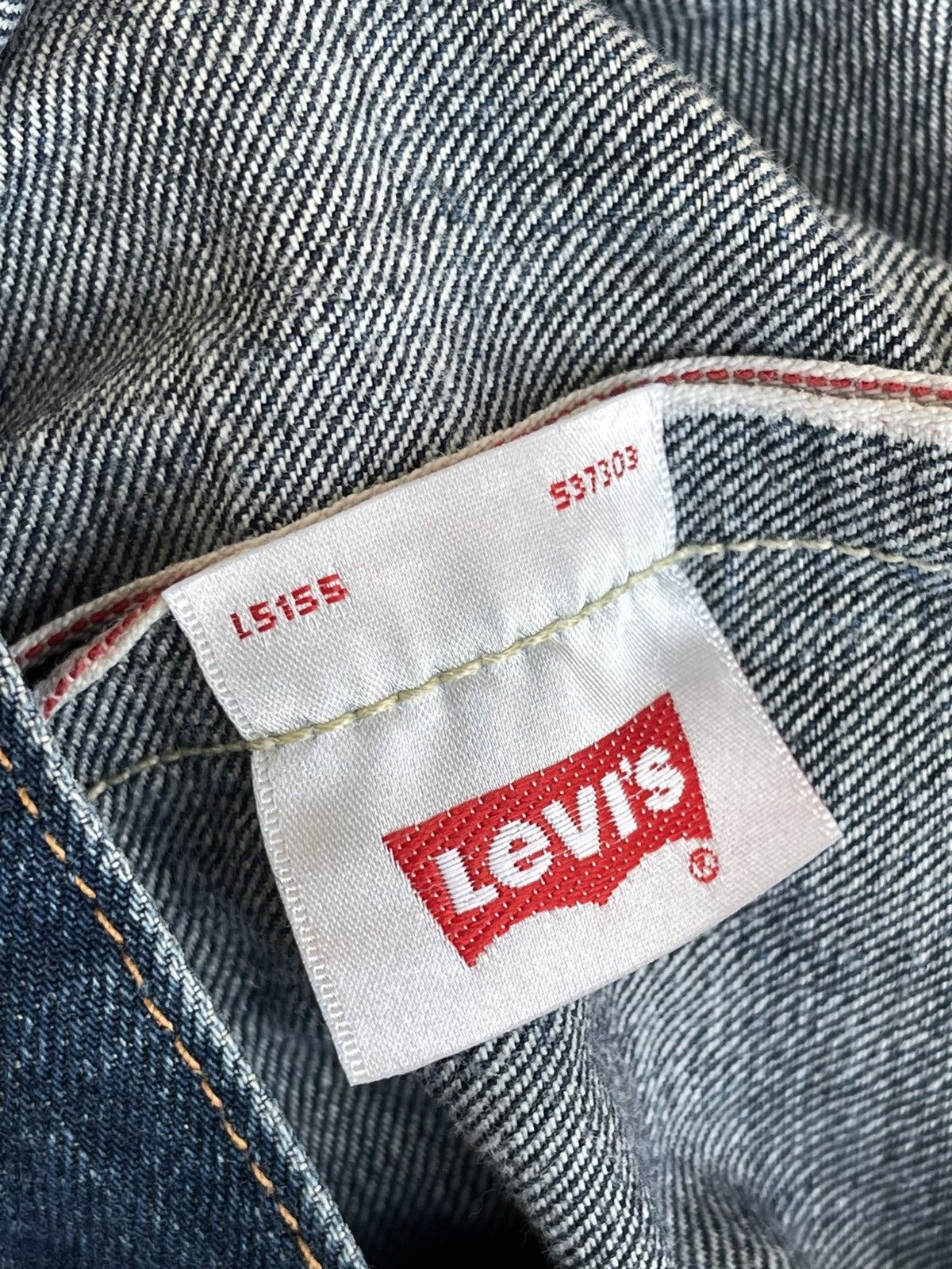 Levi's 501 Selvedge Denim Straight Leg Regular Fit 5 Pocket Jeans Size US 32 / EU 48 - 16 Thumbnail