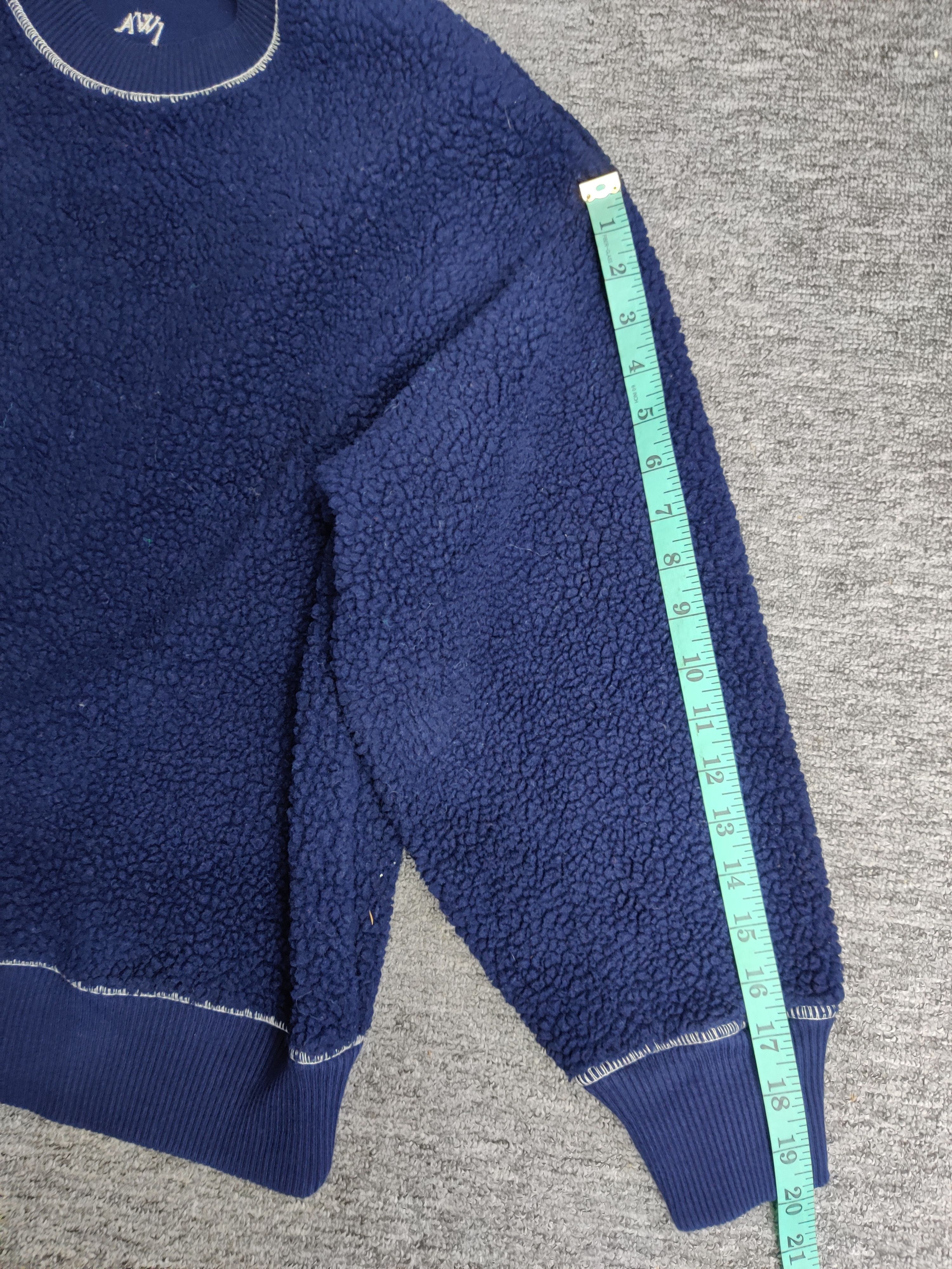 JW Anderson J.W Anderson Fleece Sherpa Crewneck Sweatshirt Size US L / EU 52-54 / 3 - 14 Thumbnail