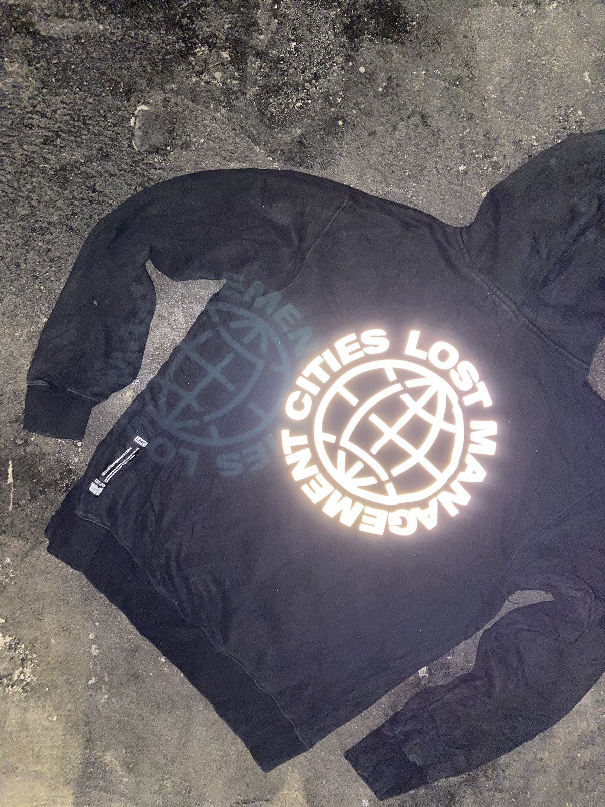 Lost Management Cities Reflective OG Wheel Pullover Hoodie