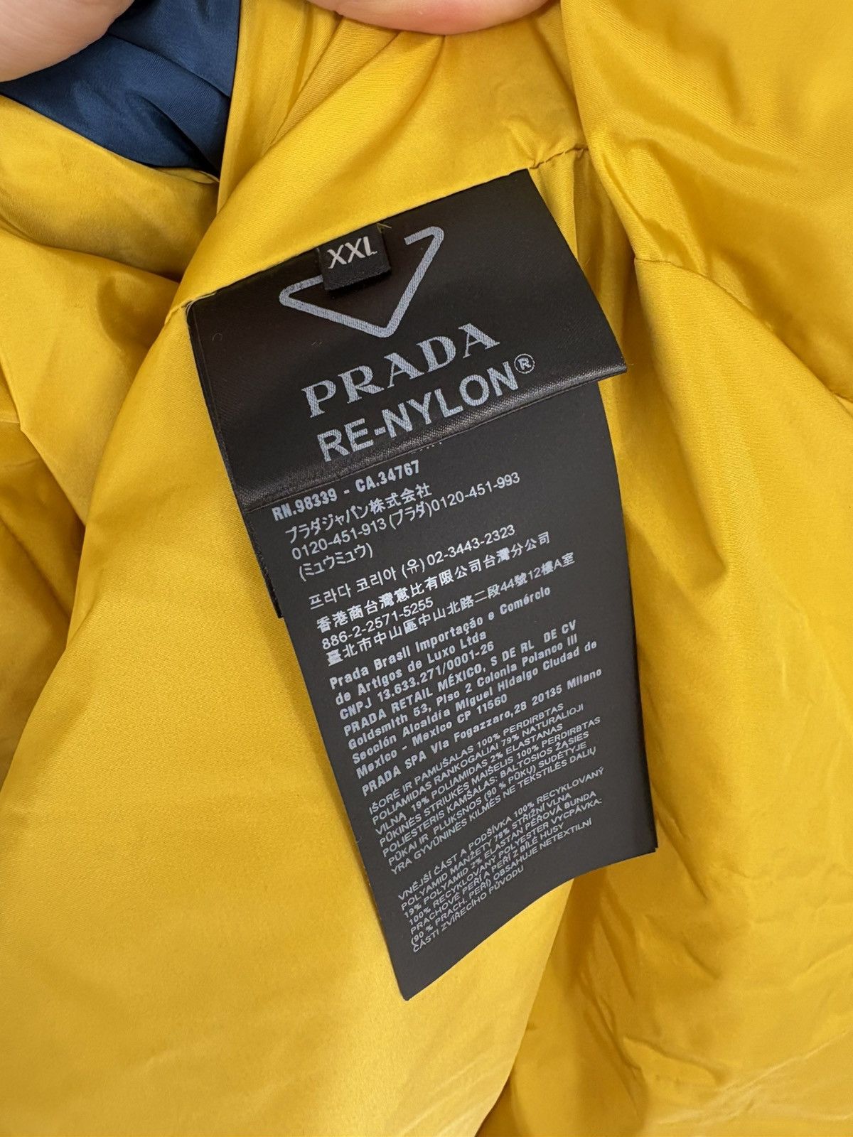 Prada Prada Nylon Heavy Puffer Jacket Size US XXL / EU 58 / 5 - 4 Thumbnail