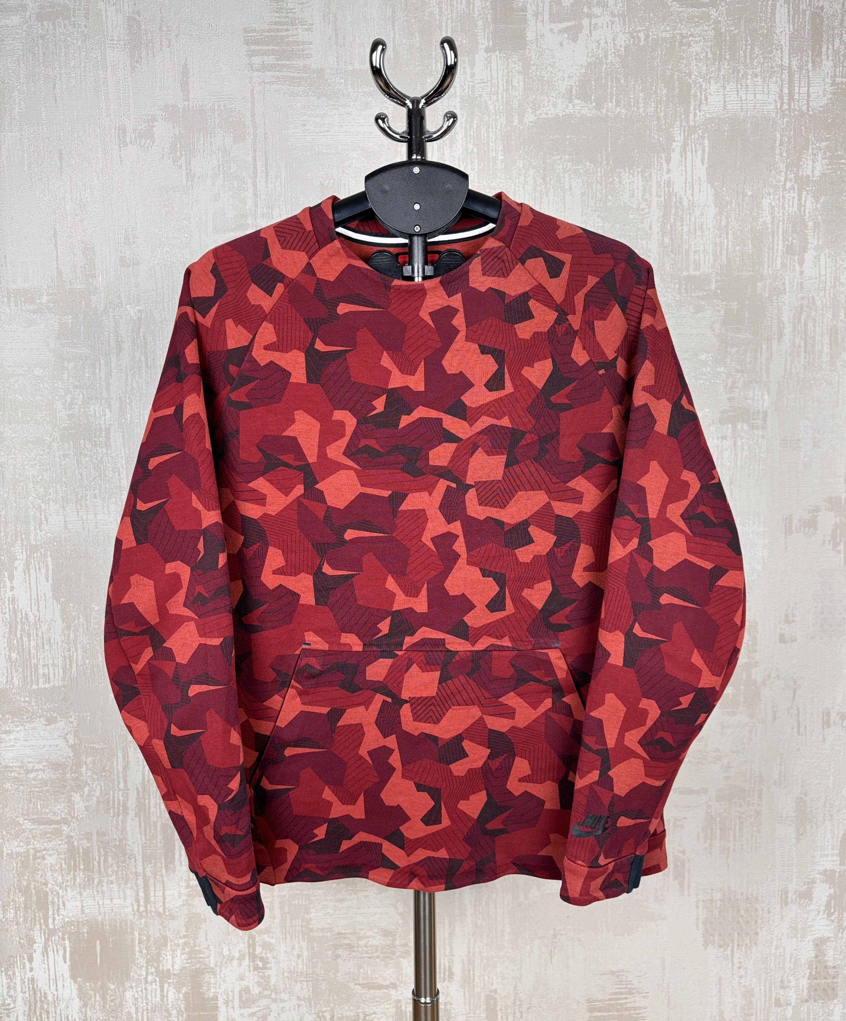 Nike Nike Tech Fleece Camo Camouflage Crew Sweatshirt Size US M / EU 48-50 / 2 - 6 Thumbnail