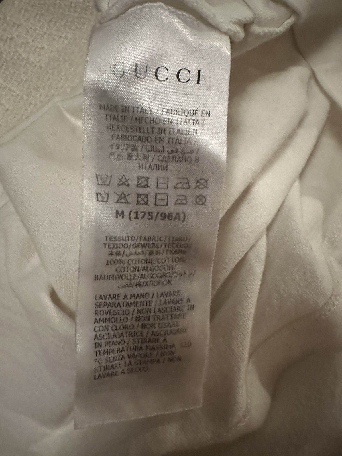 Gucci Gucci “ICCUG” Overture Collection Freya Hartas T-Shirt Size US M / EU 48-50 / 2 - 9 Thumbnail