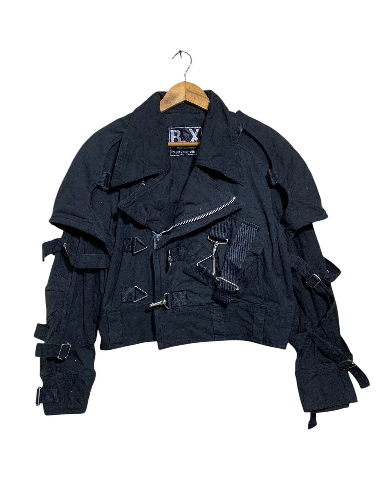 If Six Was Nine 🔥BLACK BONDAGE PUNK JACKETS Size US M / EU 48-50 / 2 - 1 Thumbnail