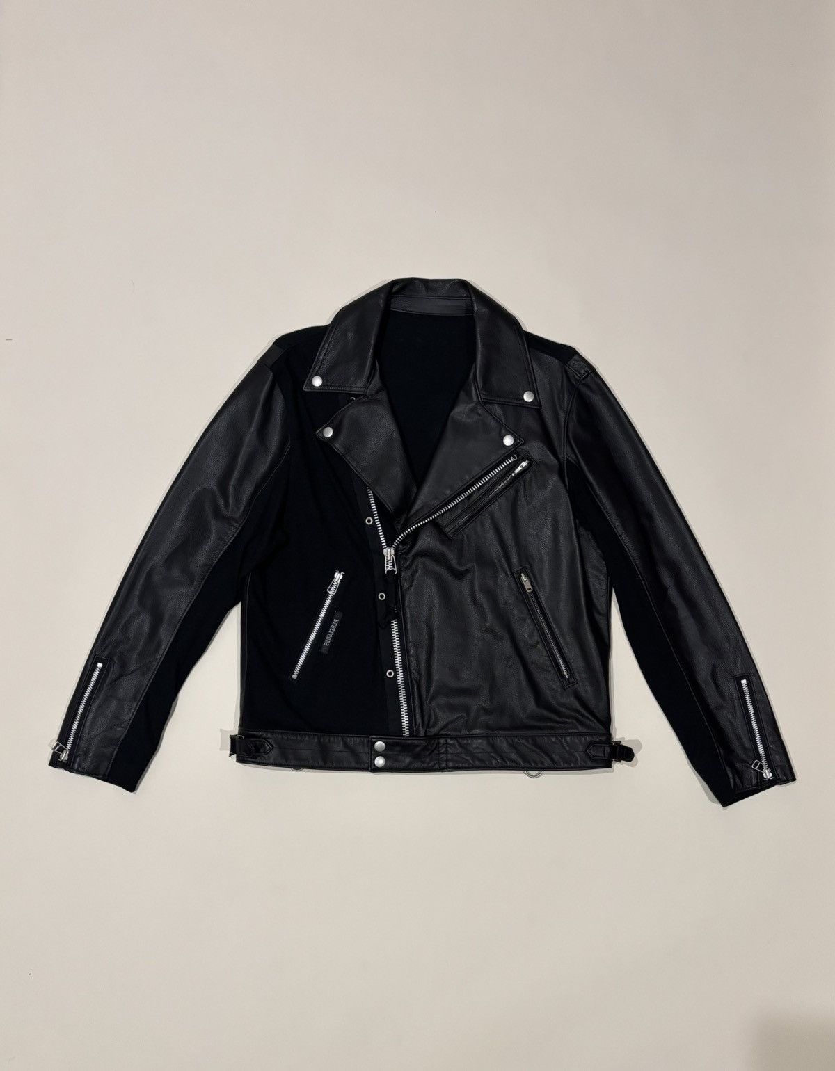Undercover Undercover SS24 Rebelgods Hyrbid Cowhide Leather Jacket Size US M / EU 48-50 / 2 - 1 Thumbnail