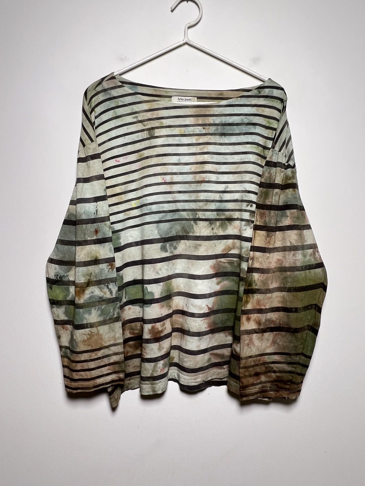 Acne Studios acne studios y2k tie dye long sleeve t shirt Size US M / EU 48-50 / 2 - 6 Thumbnail