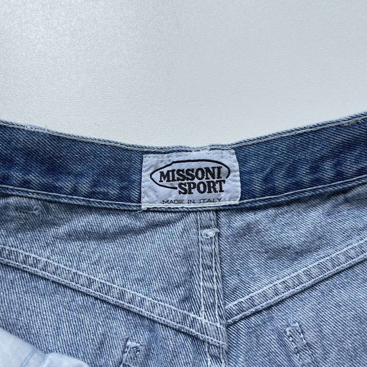 Missoni Missoni Sport Denim Cotton Baggy Vintage Jeans Stone Washed Size US 30 / EU 46 - 8 Thumbnail