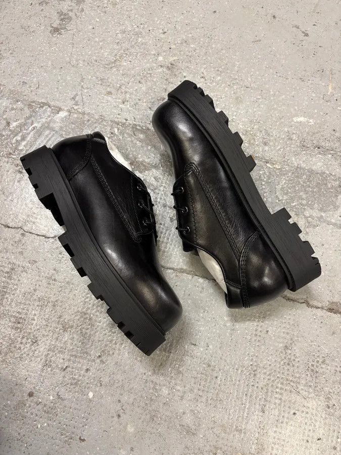 Givenchy Givenchy Black Storm Leather Derbies Size US 9.5 / EU 42-43 - 6 Thumbnail
