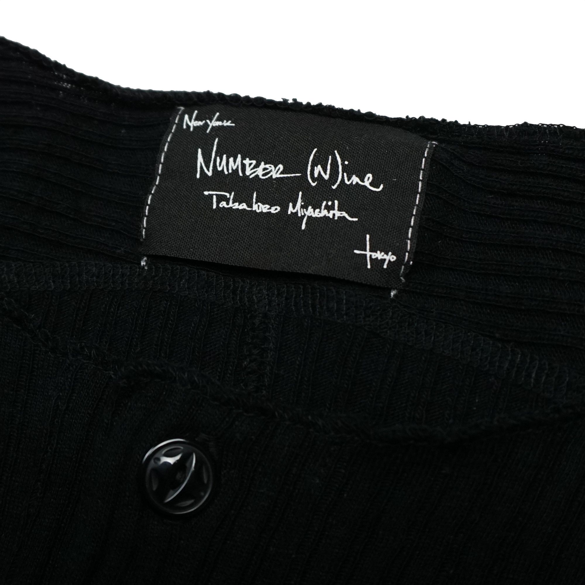 Number (N)ine Number (N)ine AW09 "A Closed Feeling" Cotton & Silk T-Shirt Size US M / EU 48-50 / 2 - 2 Thumbnail