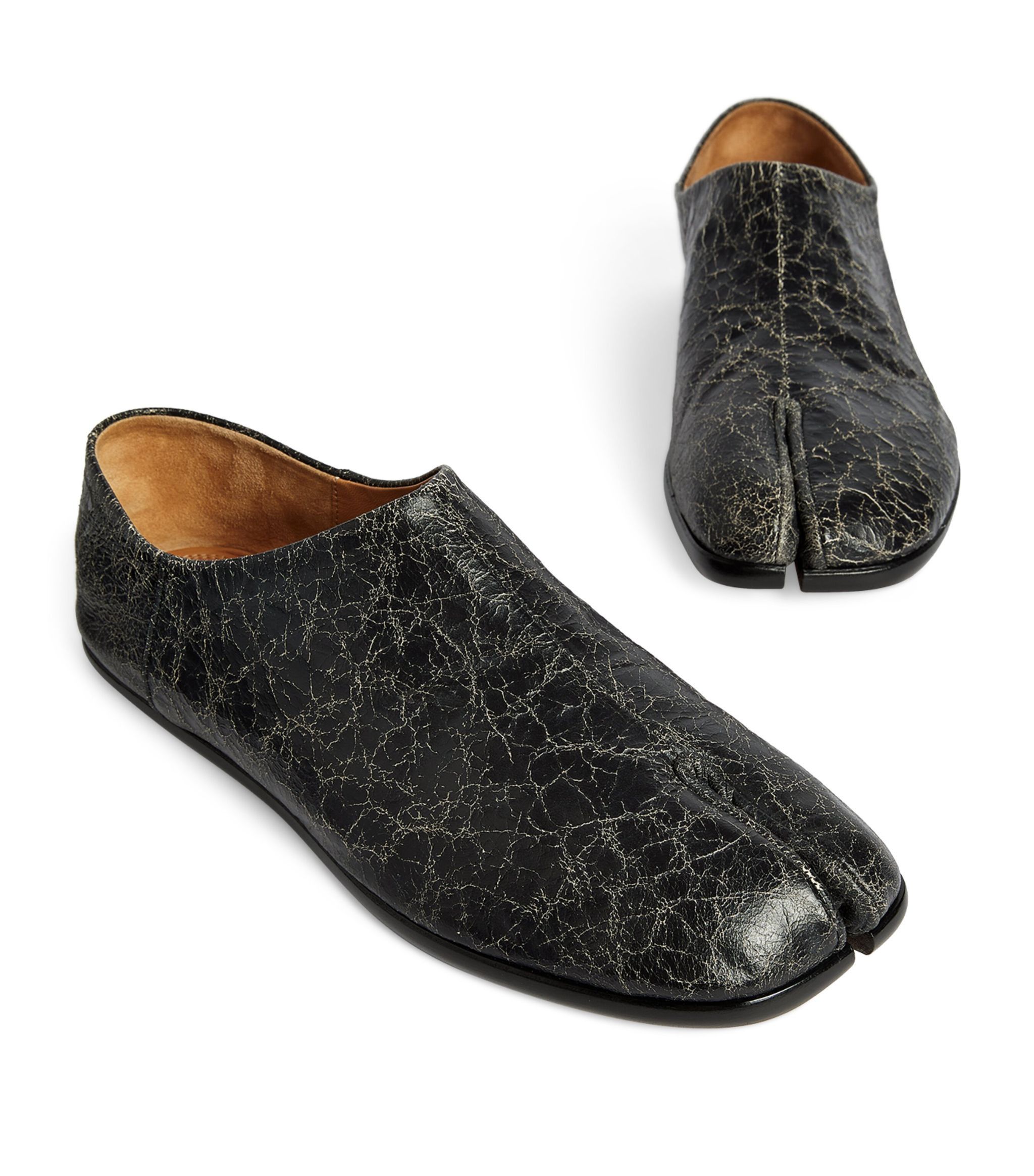 Maison Margiela Black Tabi Babouche Loafers / Flats / Mules