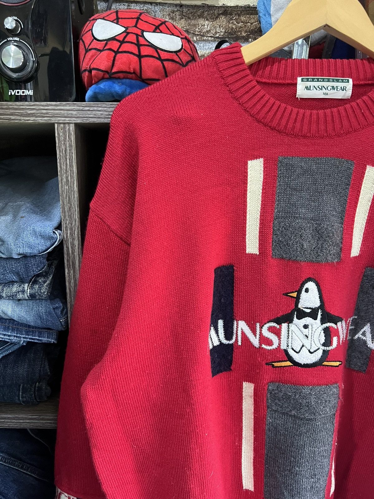 Grand Slam 🔥Vintage Grand Slam Munsingwear Knit Sweatshirt Size US M / EU 48-50 / 2 - 3 Thumbnail