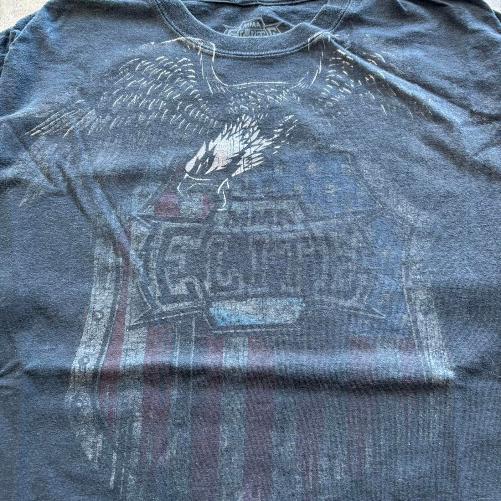 Affliction × Tapout × Vintage Y2K MMA Elite Affliction style tapout T-shirt Size US L / EU 52-54 / 3 - 2 Thumbnail