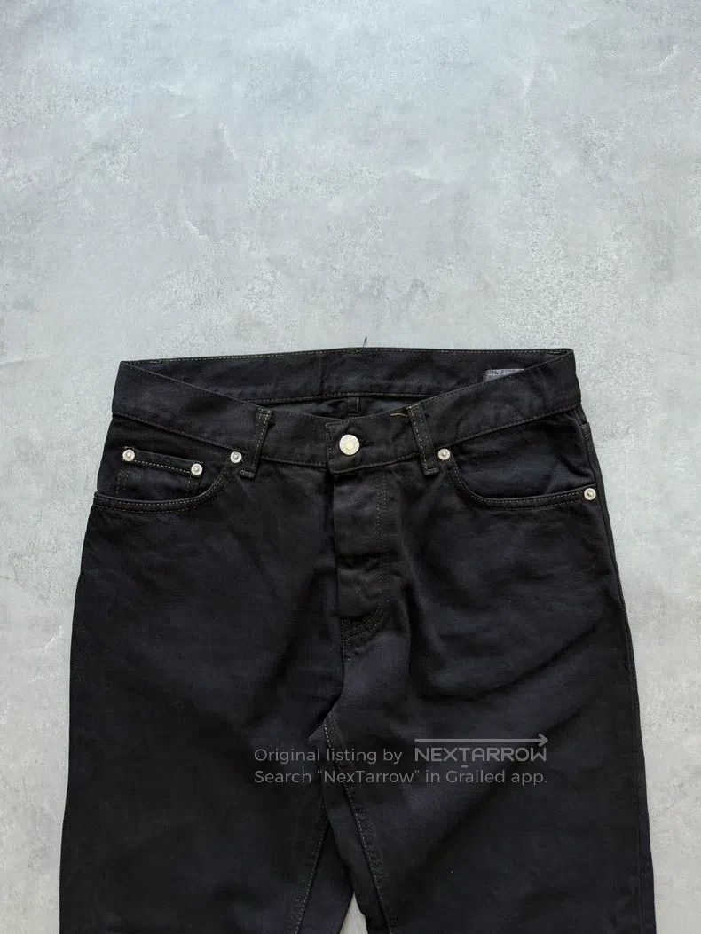 Helmut Lang HELMUT LANG Vintage Black Denim Jeans Size US 31 - 3 Thumbnail