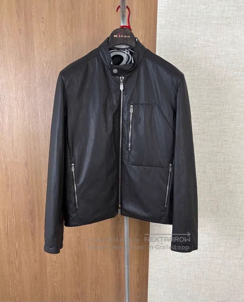 Hermes Men's Double-Sided Calfskin Jacket