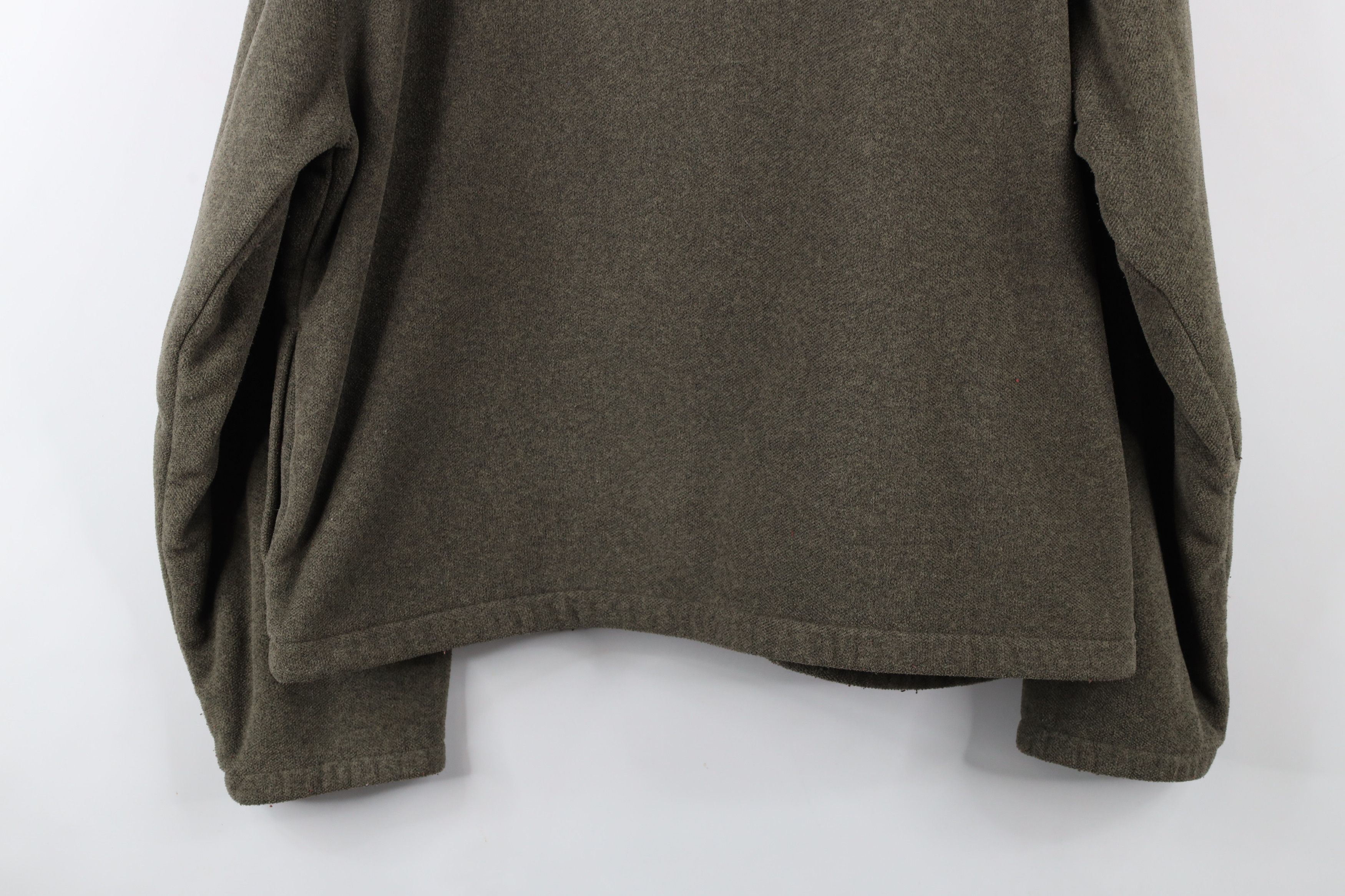 L.L. Bean × Vintage Vintage 90s LL Bean Snap Button Fleece Pullover Sweater USA Size US L / EU 52-54 / 3 - 11 Thumbnail