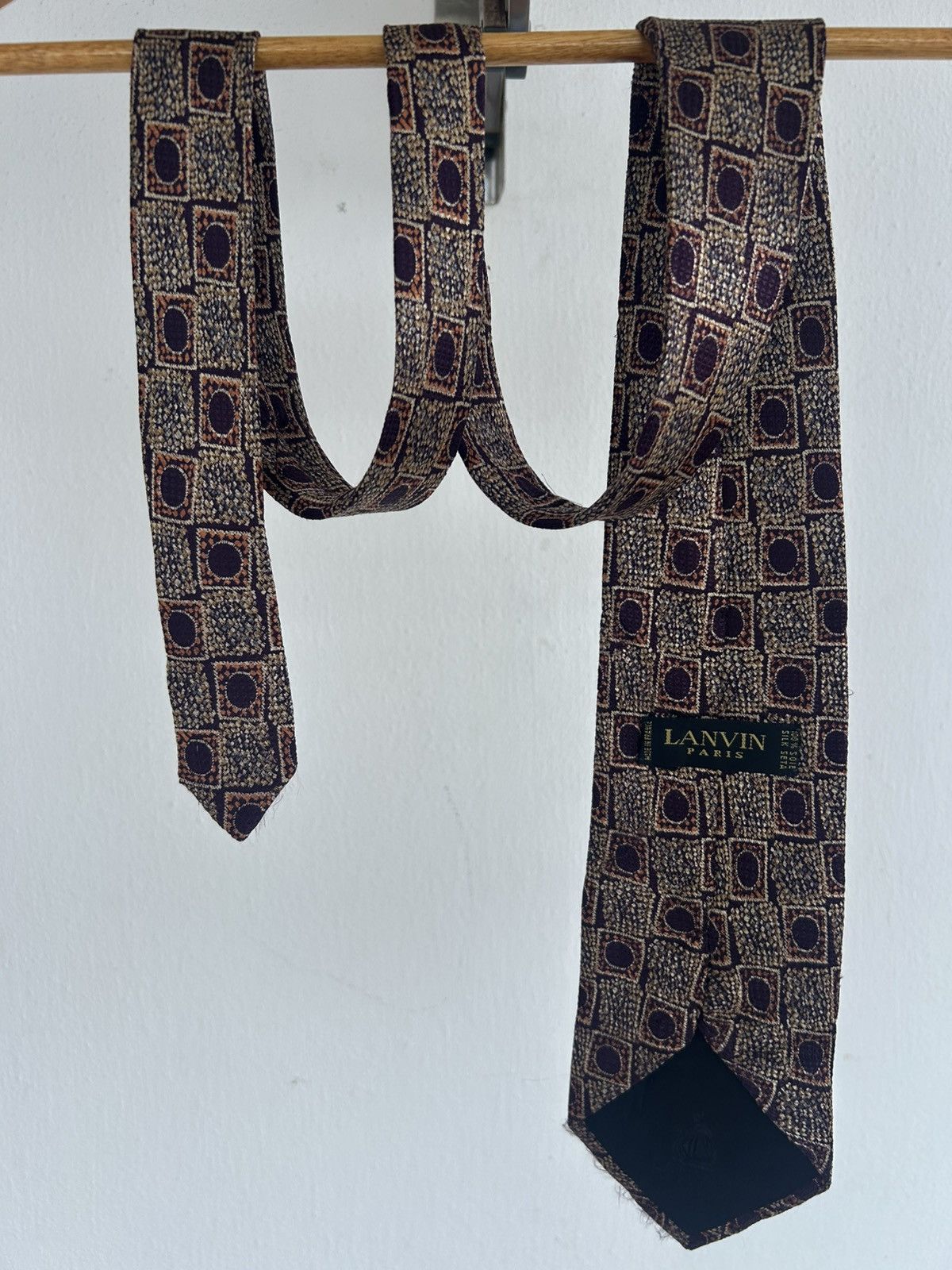 Lanvin Lanvin Paris Vintage Tie Size ONE SIZE - 2 Thumbnail
