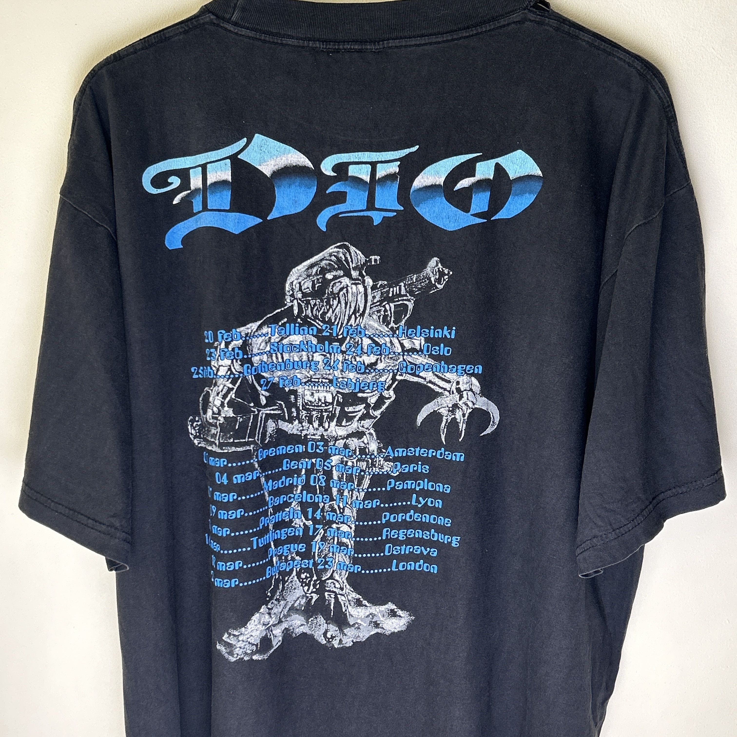 Band Tees Vintage Dio Angry Machines 1996 Band T-shirt Size US XL / EU 56 / 4 - 4 Thumbnail