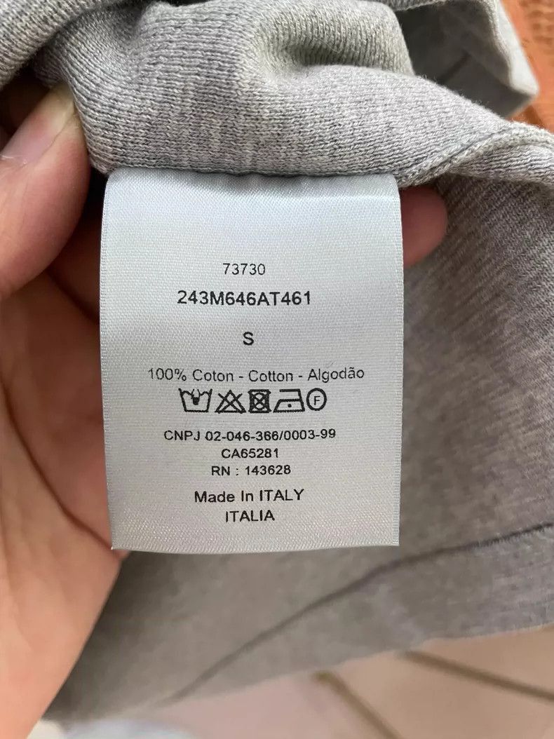 Dior Dior High Neck Box Logo Short Sleeve Shirt-2505 Size US S / EU 44-46 / 1 - 4 Thumbnail
