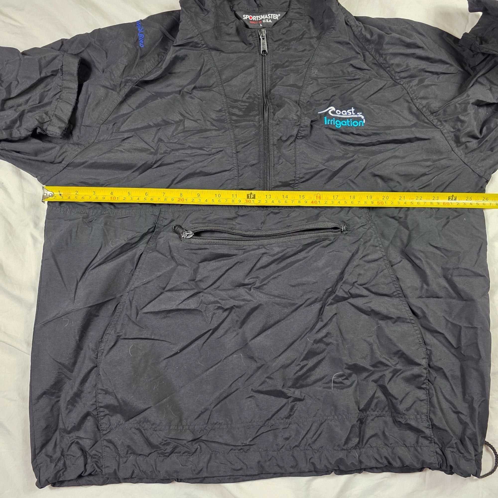 Other Vintage Sportsmaster Mens Size Large Black Hooded Pullover J Size US L / EU 52-54 / 3 - 7 Thumbnail