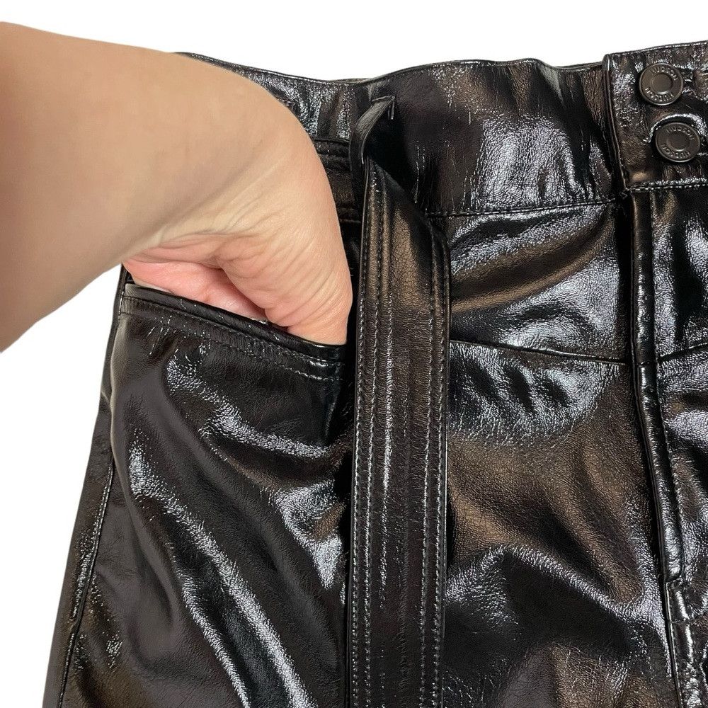 Hudson NWT New $265 Hudson Faux Leather Utility Cargo Ankle Straig Size 29" - 9 Thumbnail