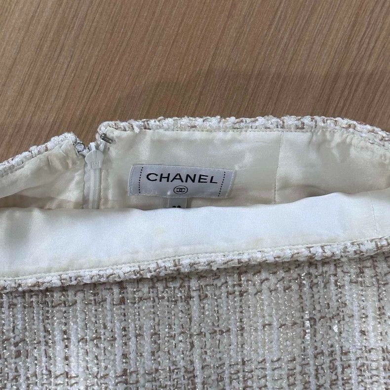 Chanel Chanel Tweed hamburger series skirt Size 25" / US 0 / IT 36 - 8 Thumbnail