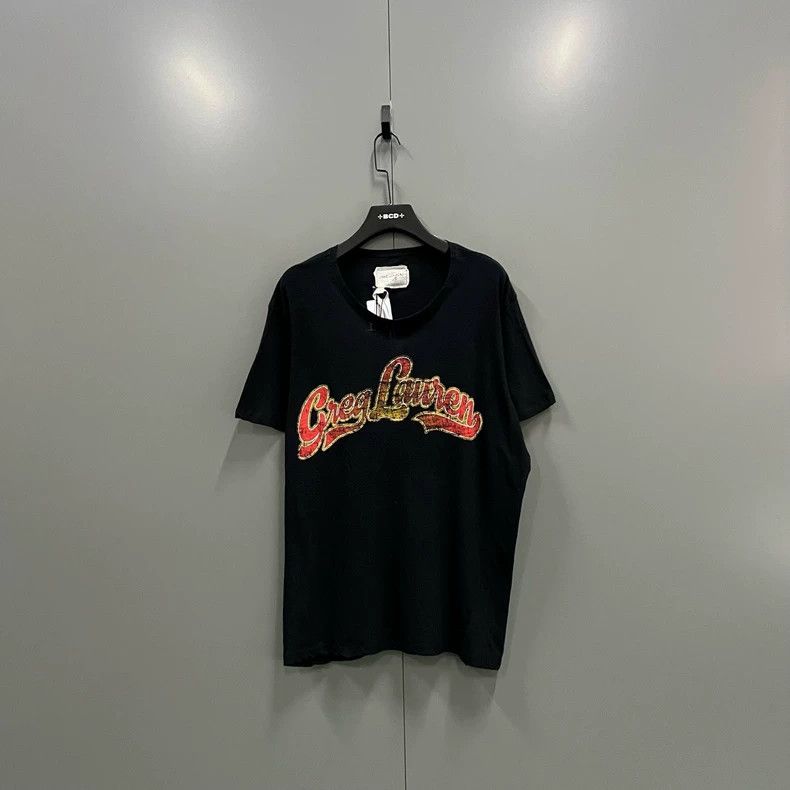 greg lauren Make old logo printed short sleeves 2506-Nextar