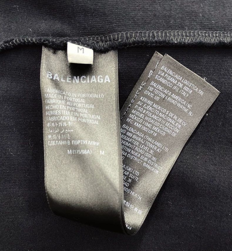 Balenciaga Balenciaga Cola Embroidered Loose Short Sleeve T-Shirt Size US M / EU 48-50 / 2 - 6 Thumbnail