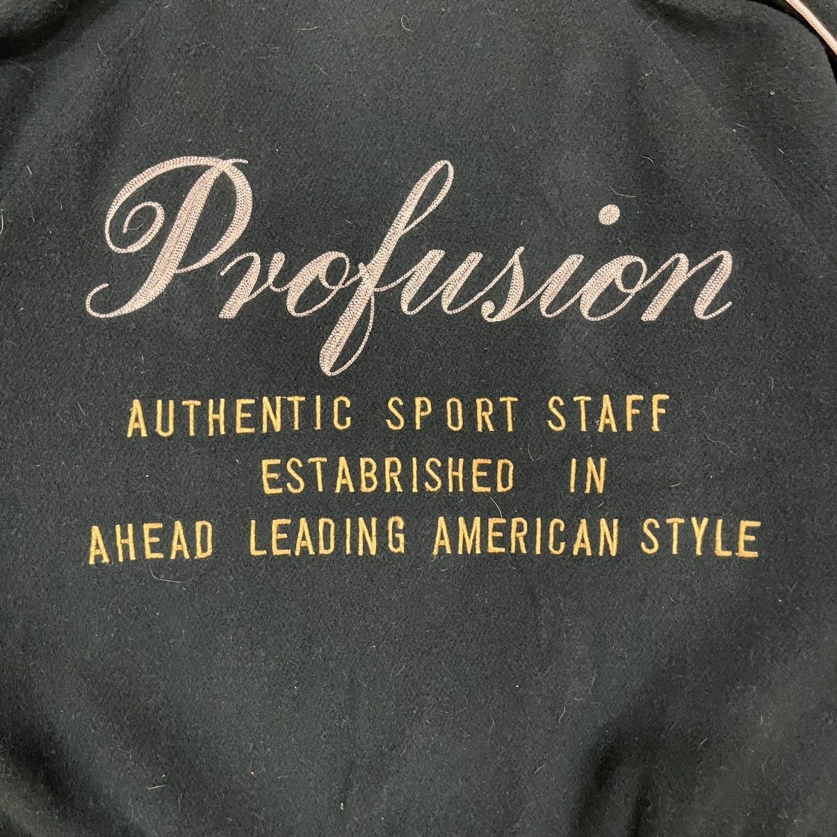 Sports Specialties Vintage Profusion Sportswear Snap Button Wool Bomber Jacket Size US M / EU 48-50 / 2 - 12 Thumbnail