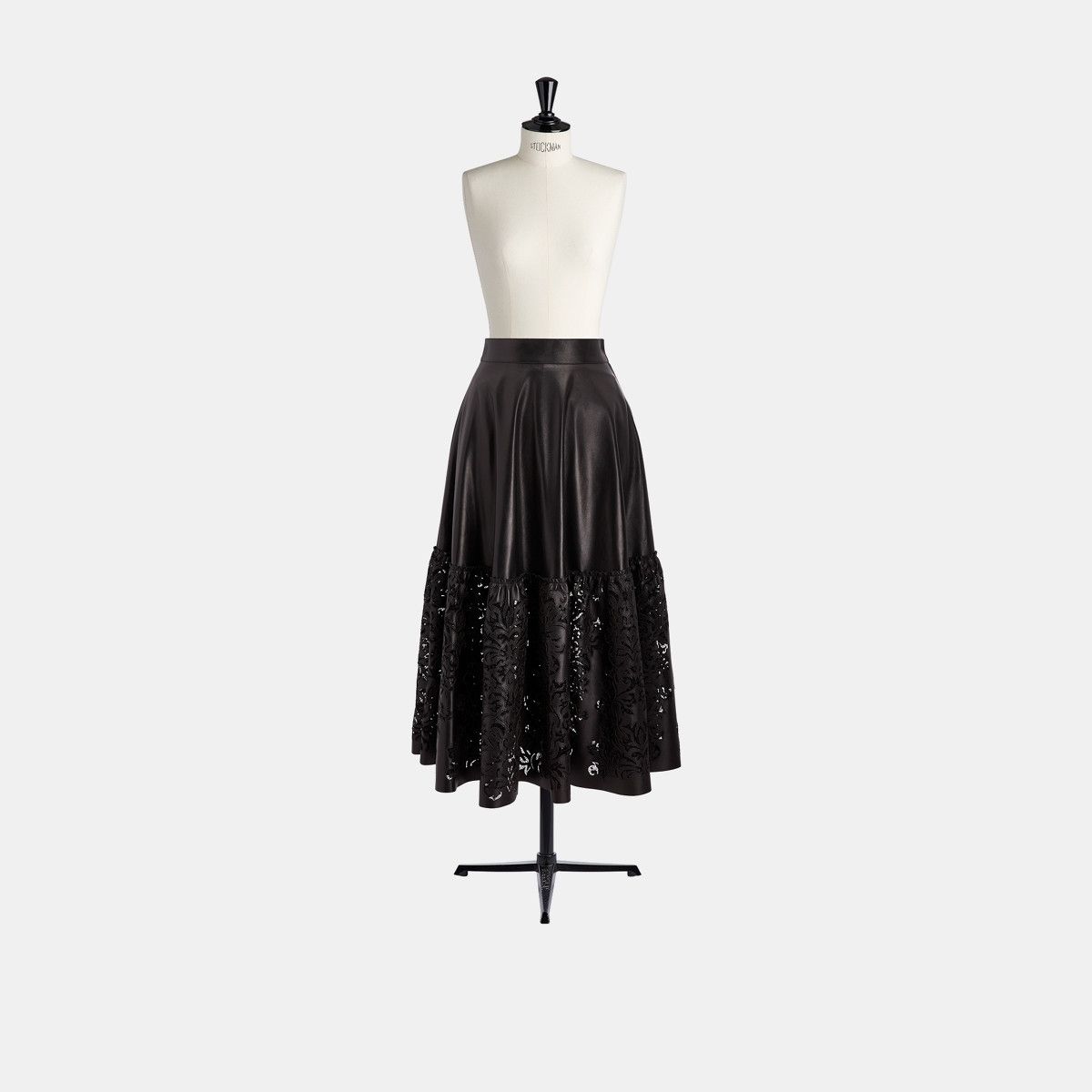 image of Dior O1Bcso1Str0224 Skirt In Black, Women's (Size 28)