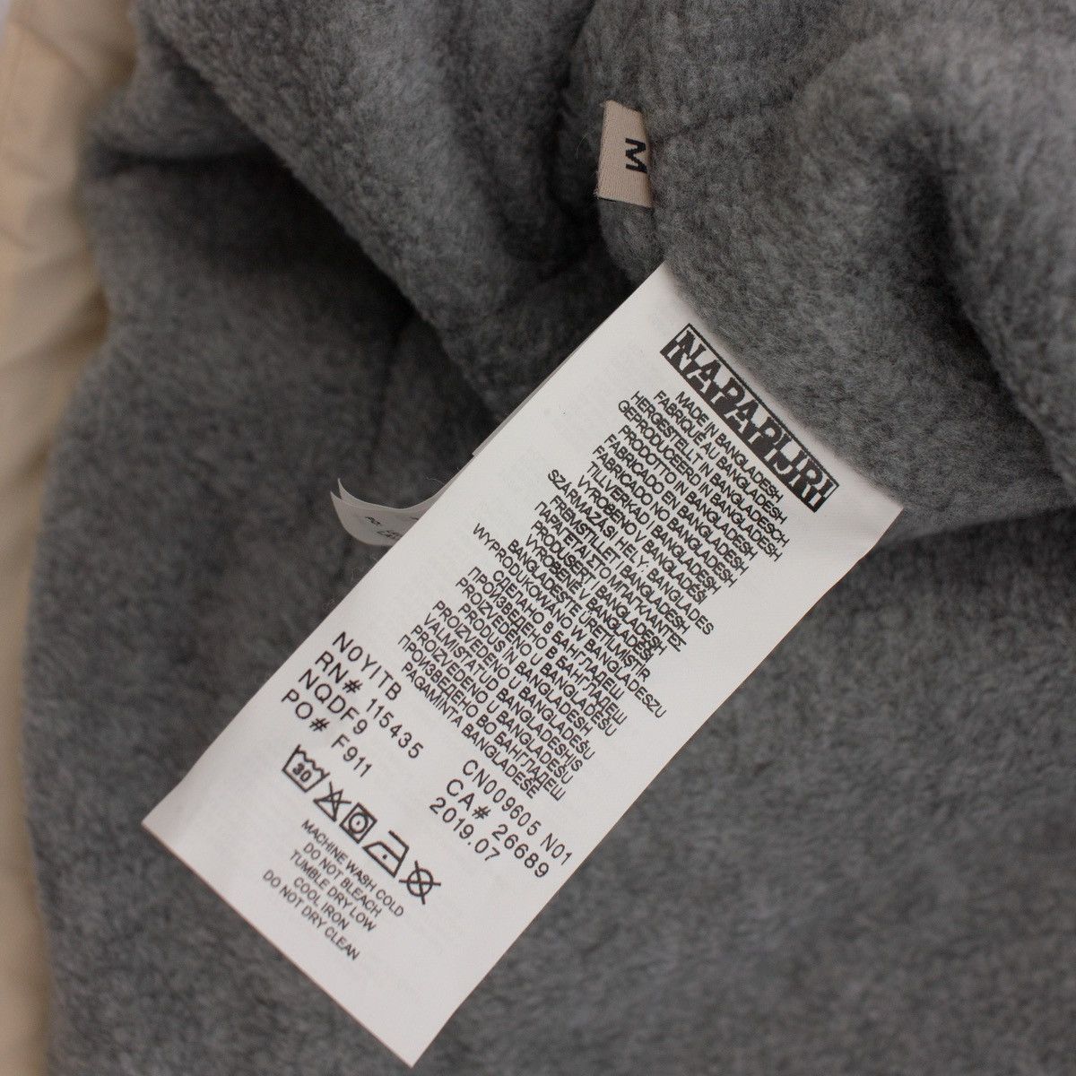 Napapijri BNWT Napapijri Women’s Rainforest Winter Jacket – Ivory Size M / US 6-8 / IT 42-44 - 9 Thumbnail