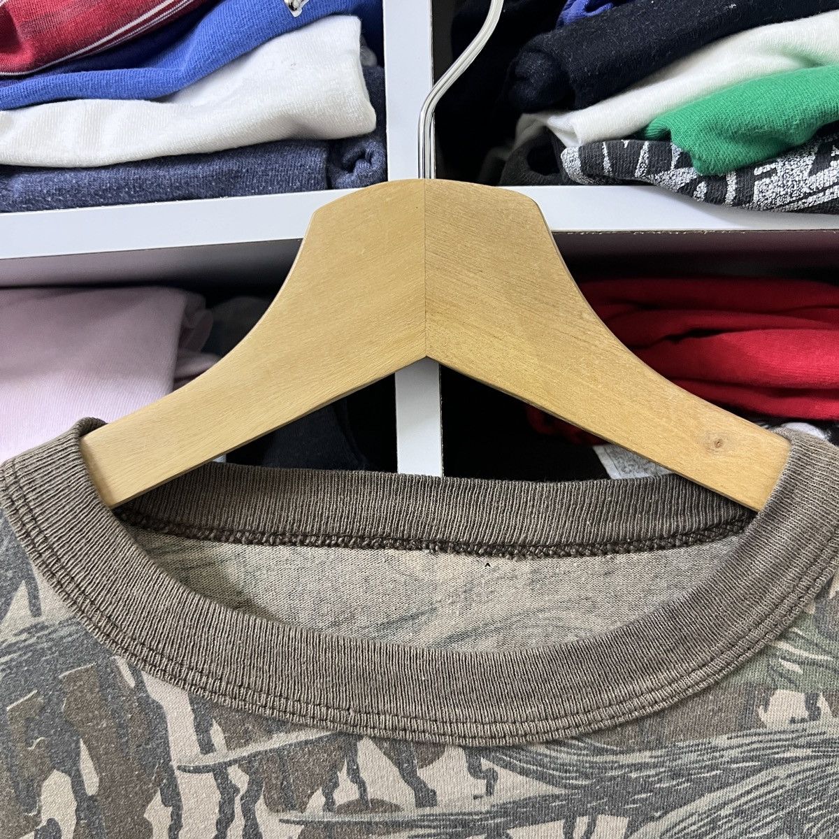 Other 90s MOSSY OAK CAMO SINGLE POCKETTEE Size US M / EU 48-50 / 2 - 5 Thumbnail
