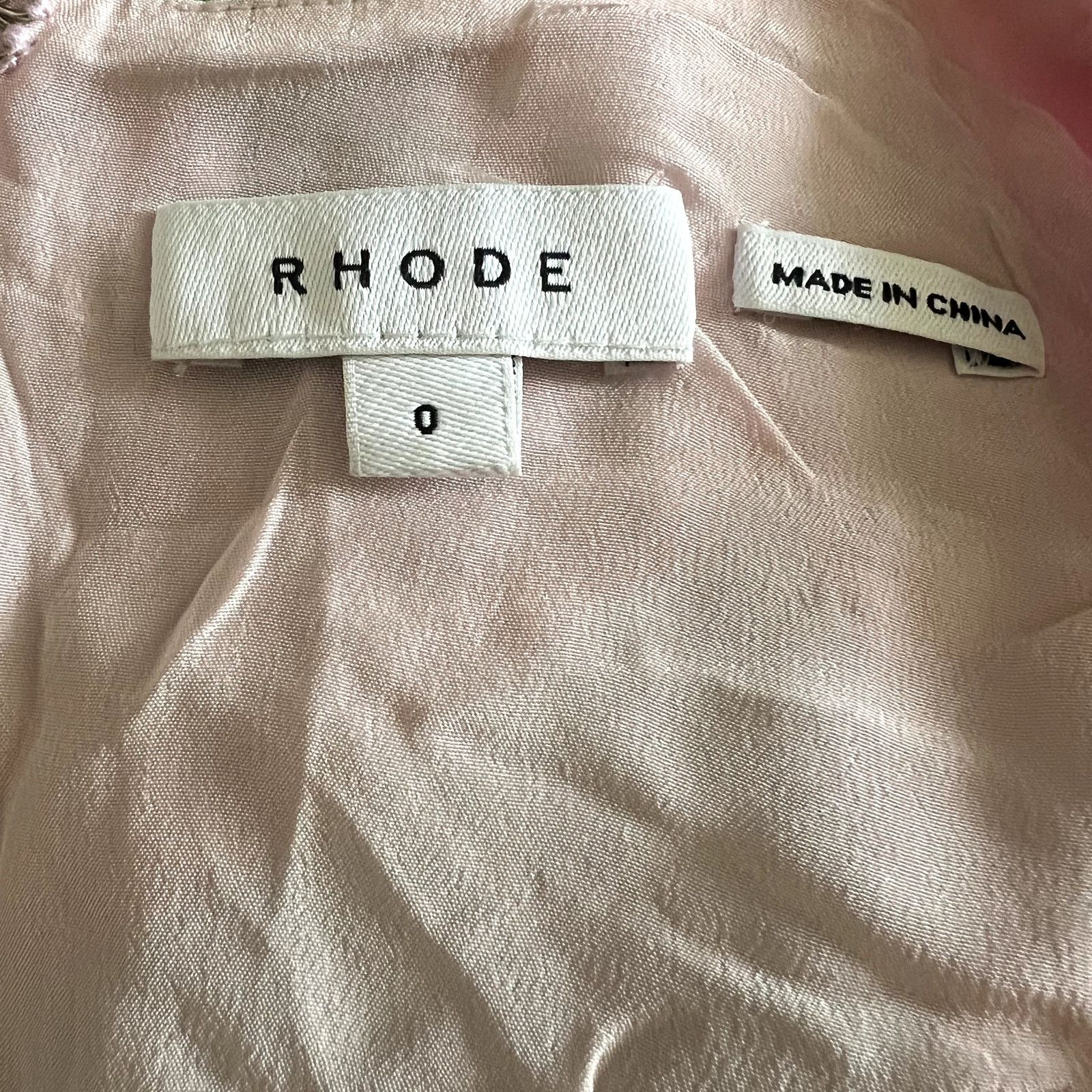 RHODE Rhode Ester Dress in Take It Easy Midi dress size 0 green Size XS / US 0-2 / IT 36-38 - 8 Thumbnail