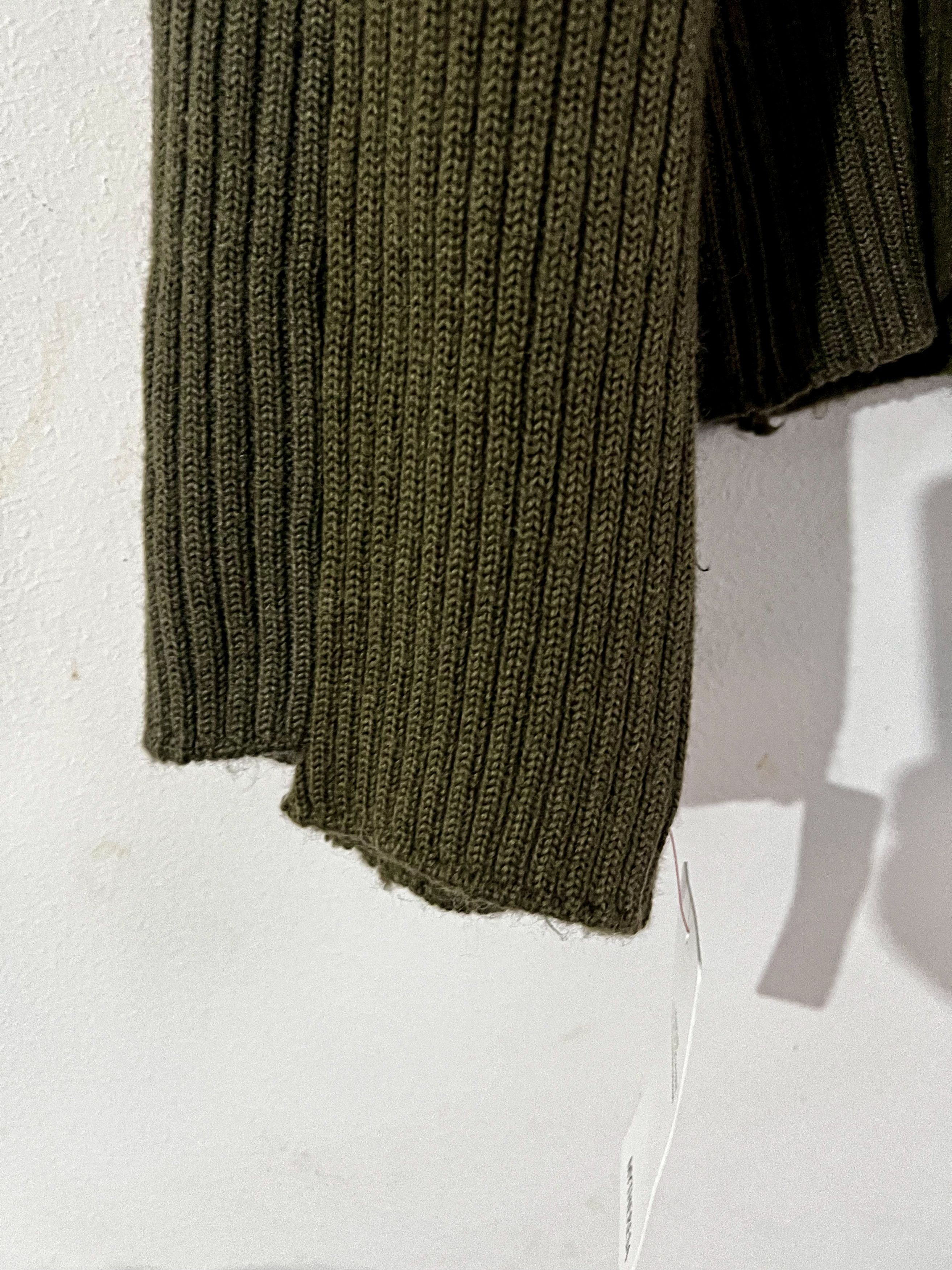 Balenciaga Upcycled Socks Wool-Blend Turtleneck Sweater Size US M / EU 48-50 / 2 - 12 Thumbnail