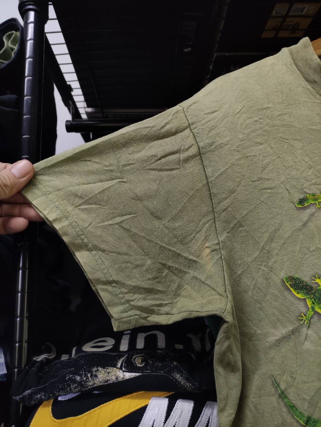 Vintage Vtg 90's Geckos All Over Print Animal T-Shirt Size US M / EU 48-50 / 2 - 6 Thumbnail