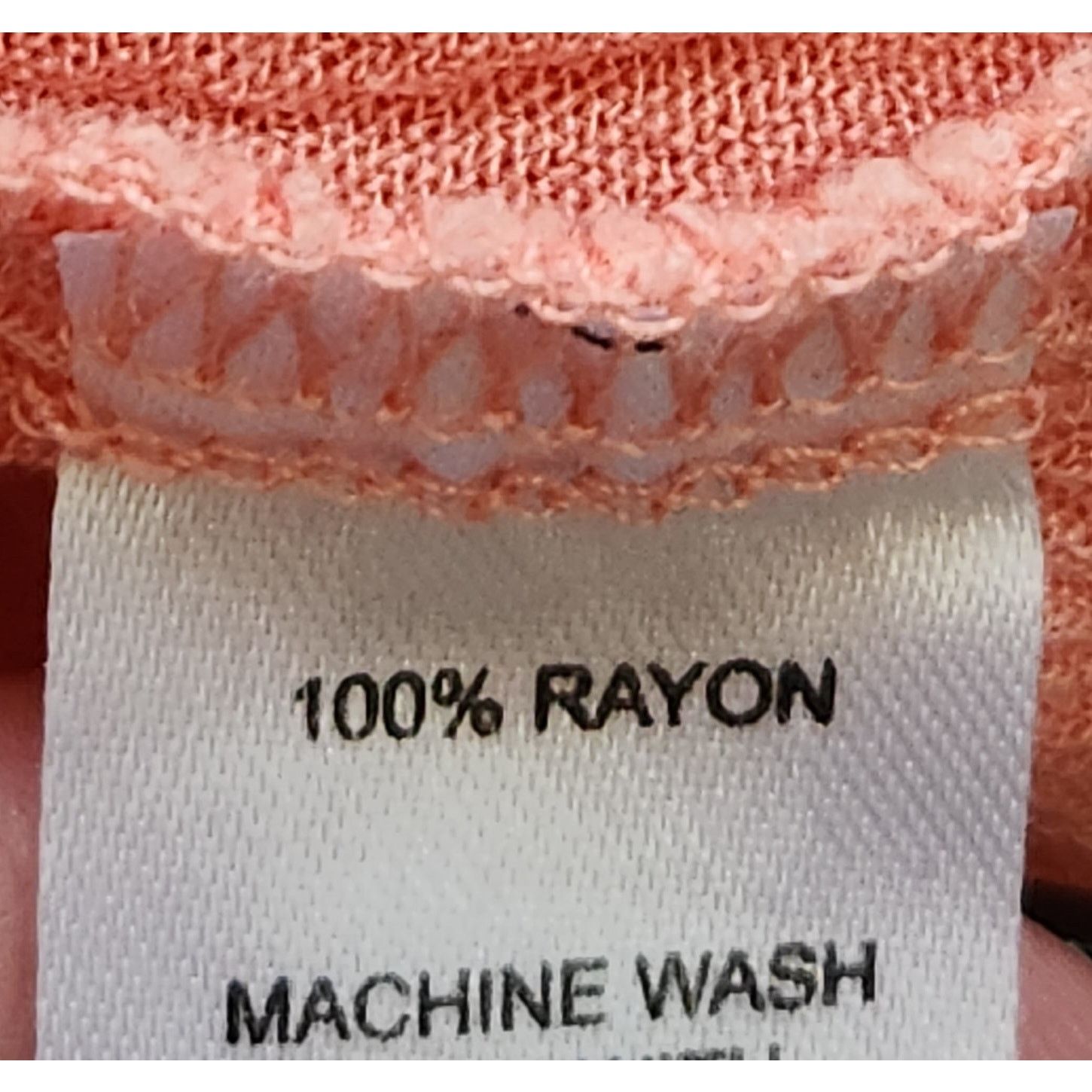 Other New Directions Orange Crinkle Material Crochet Trim Top L Size L / US 10 / IT 46 - 6 Thumbnail