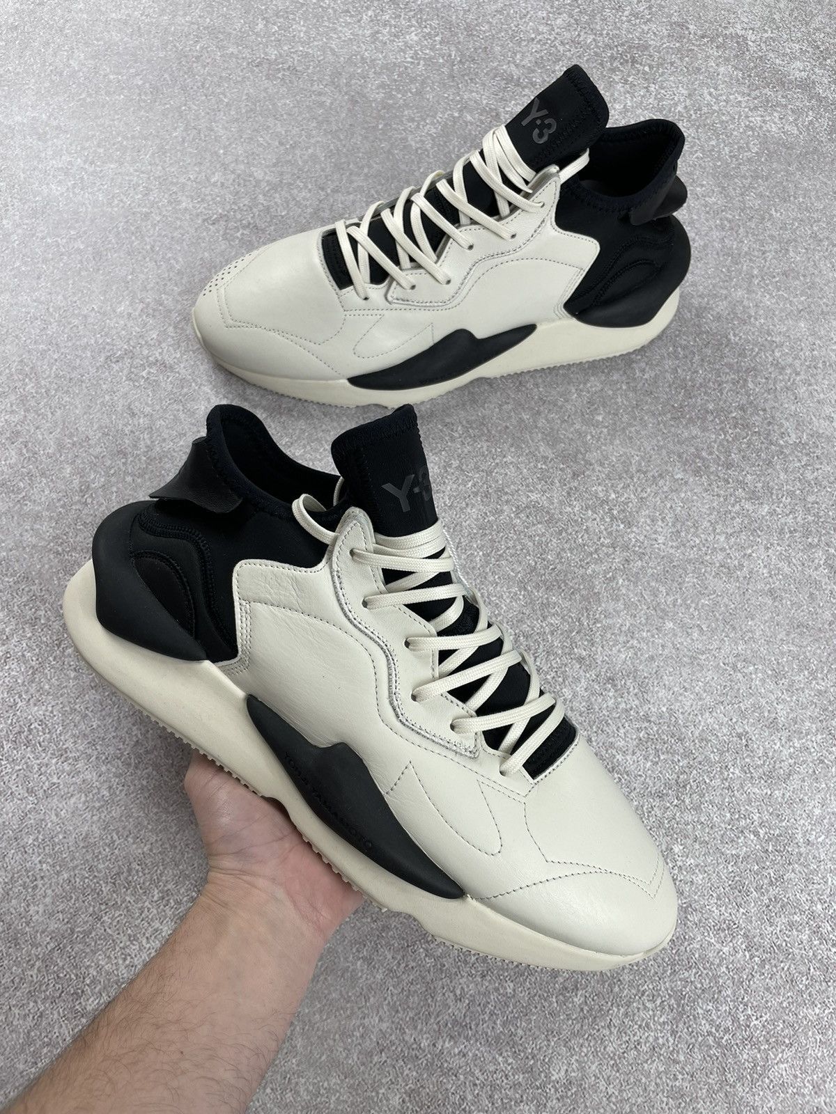 Adidas Y-3 Yohji Yamamoto Kaiwa Beige/Black Size - Main Image
