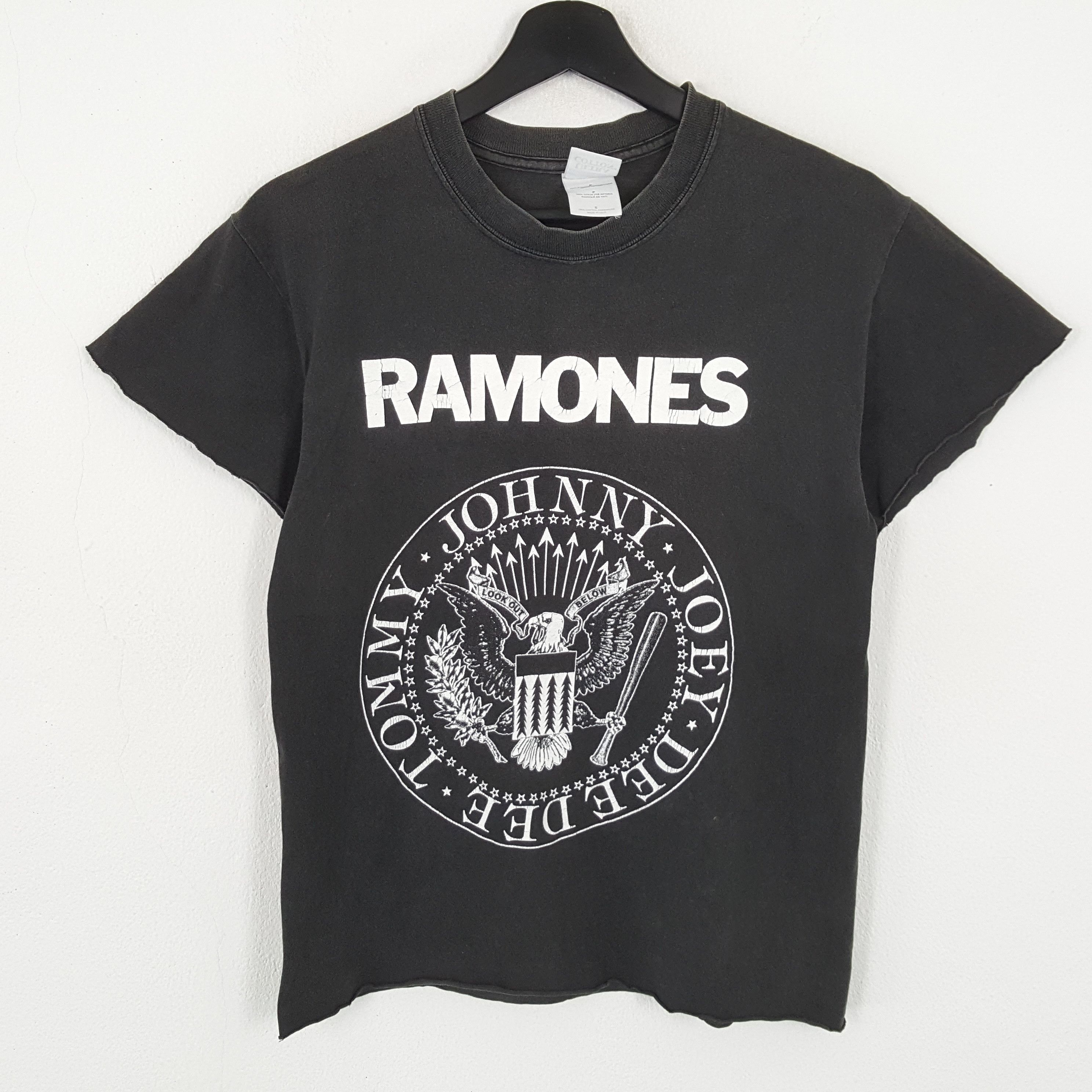 Band Tees × Vintage RAMONES Rock Band Music Vintage Tshirt Size US S / EU 44-46 / 1 - 1 Thumbnail