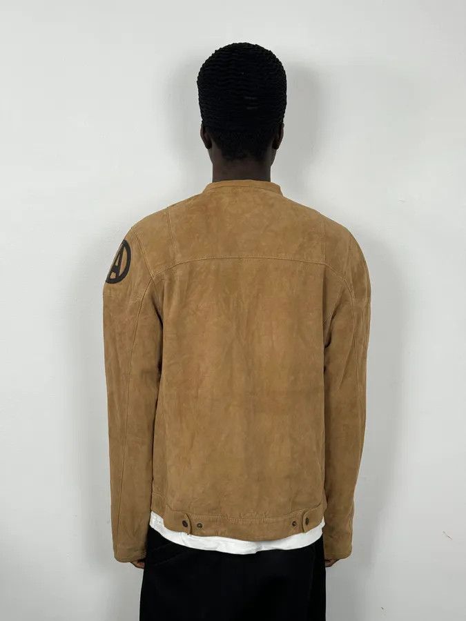 Emporio Armani SS2004 Emporio Armani Beige Suede Leather Jacket Size US M / EU 48-50 / 2 - 3 Thumbnail