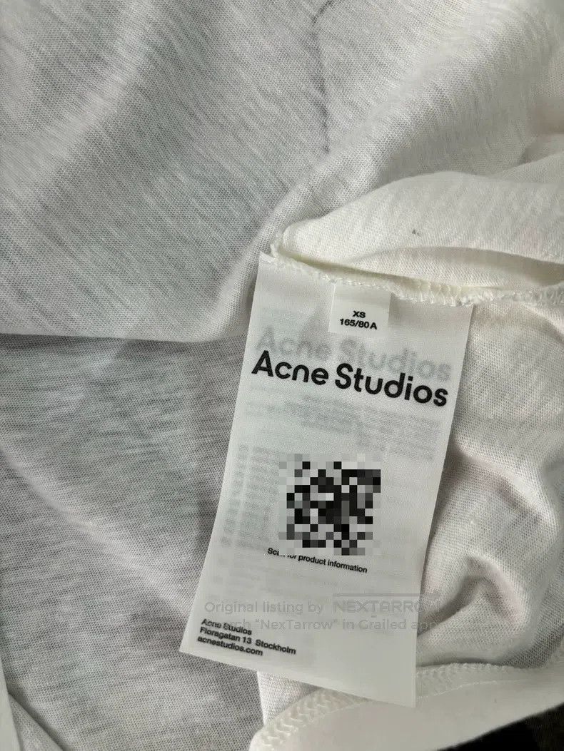 Acne Studios Acne Studios Vintage Distressed Short Sleeve T-Shirt Size XS / US 0-2 / IT 36-38 - 5 Thumbnail