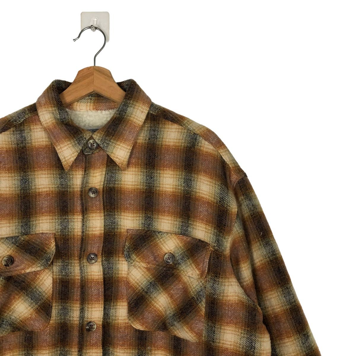Flannel 💥90’s Issey Miyake Seahop Flannel Jacket Tartan Design Size US M / EU 48-50 / 2 - 5 Thumbnail