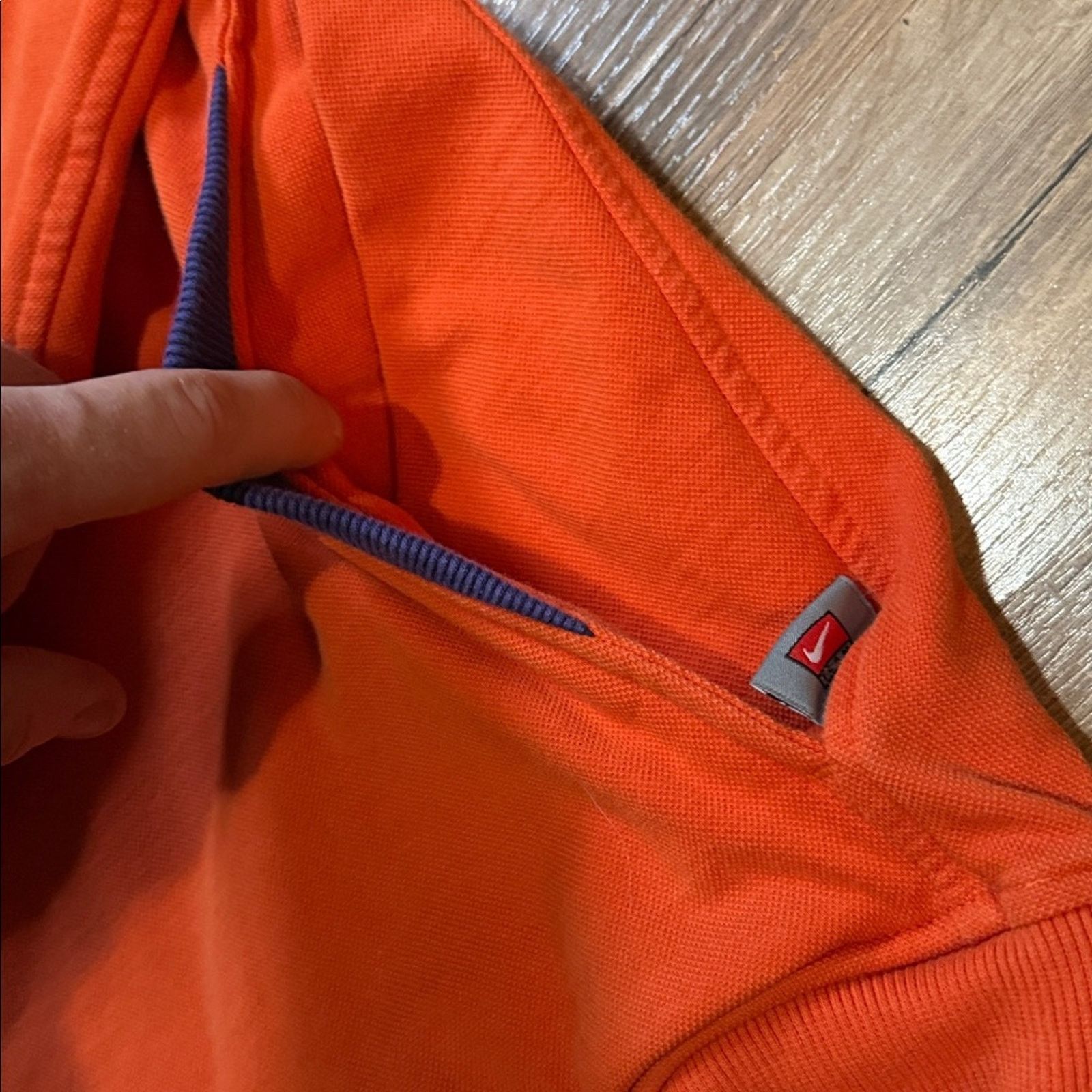 Nike Y2K Nike Team Clemson Quarter Zip Sweatshirt Size US L / EU 52-54 / 3 - 7 Thumbnail