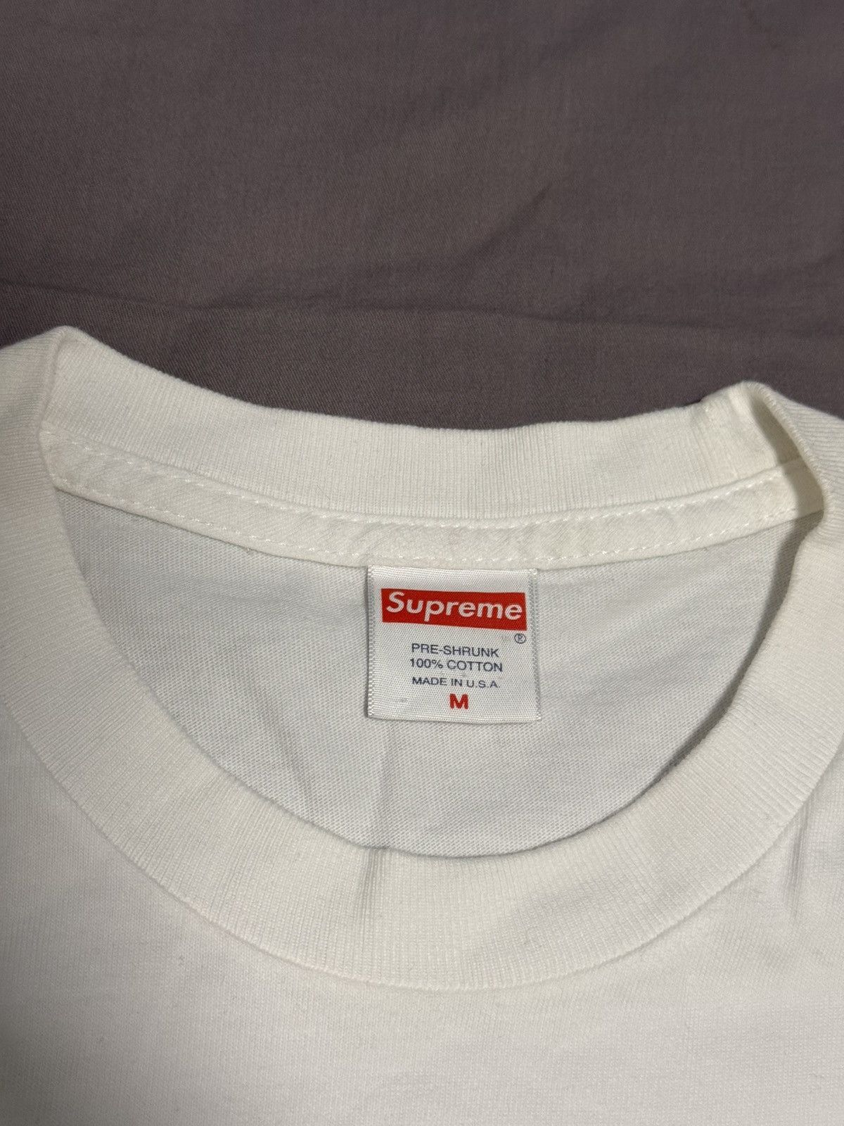 Supreme Supreme white paisley bandana box logo Tee T-shirt Size US M / EU 48-50 / 2 - 3 Thumbnail