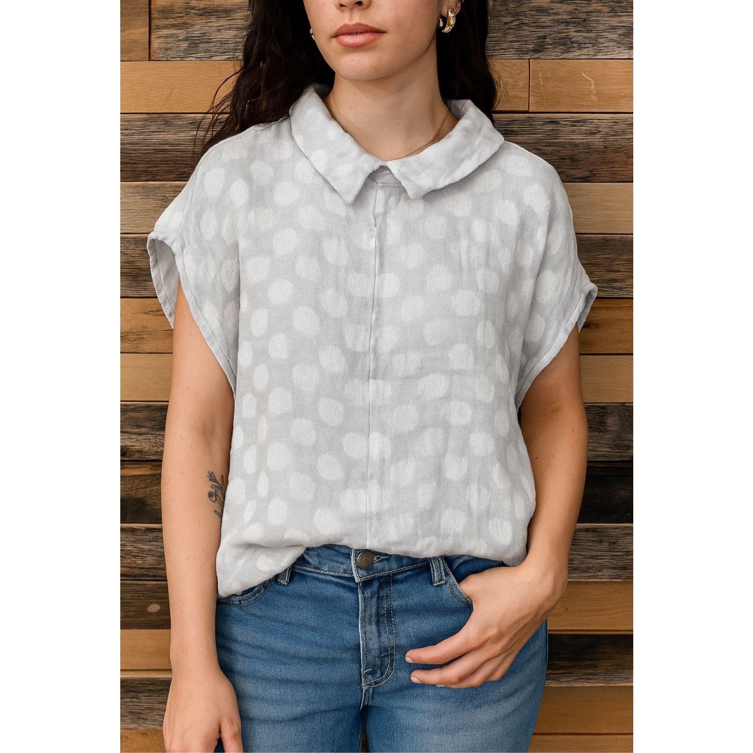 FLAX Flax NWOT linen blouse relaxed fit size Medium Size M / US 6-8 / IT 42-44 - 1 Thumbnail