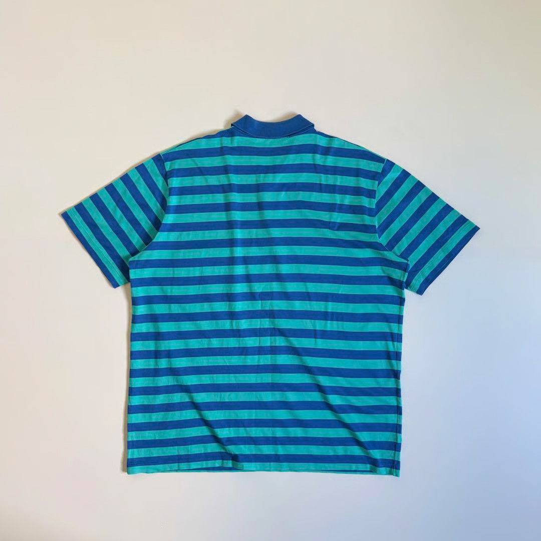 Givenchy GIVENCHY 1980s Striped Short Sleeve Polo Shirt Size US L / EU 52-54 / 3 - 6 Thumbnail