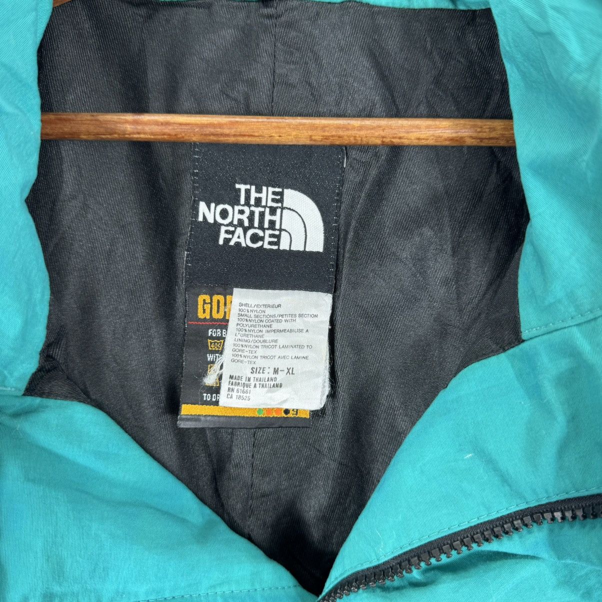 The North Face VINTAGE THE NORTH FACE VERTICAL GORE-TEX ANORAK JACKET Size US L / EU 52-54 / 3 - 16 Thumbnail