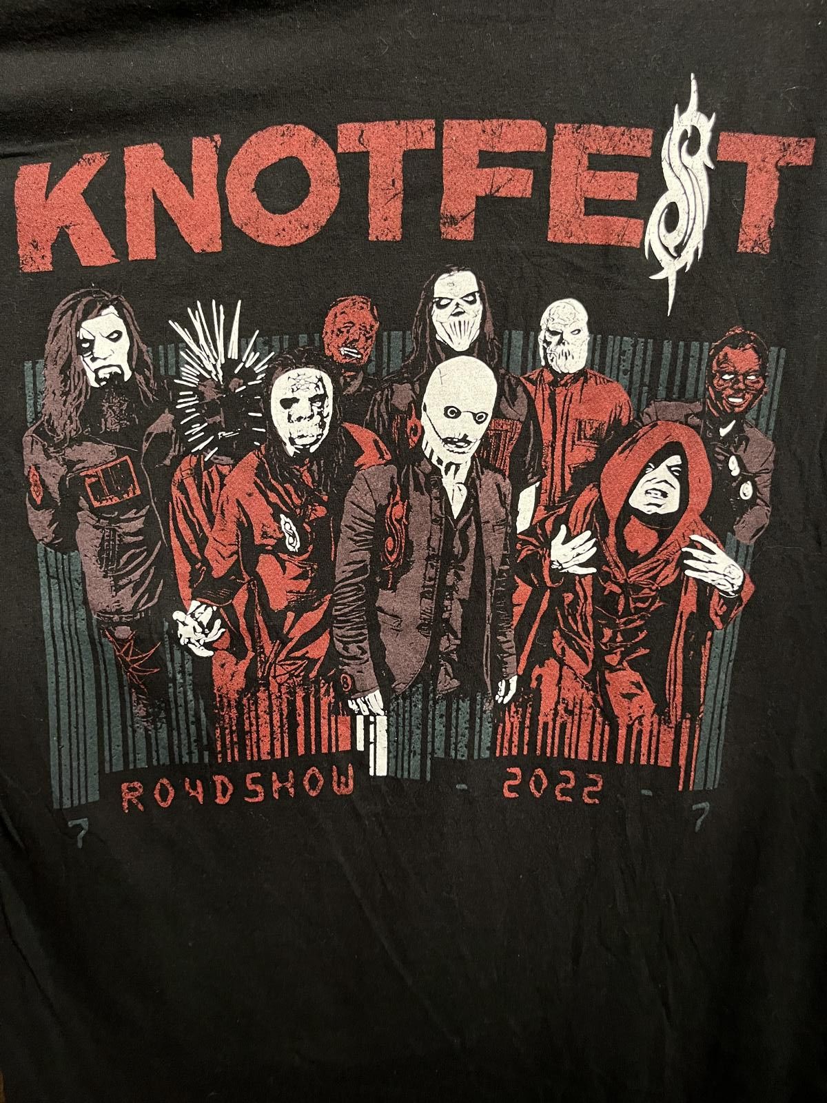 Designer T-shirt Knotfest Roadshow Tour 2022 Slipknot Shirt - M Size US M / EU 48-50 / 2 - 4 Thumbnail