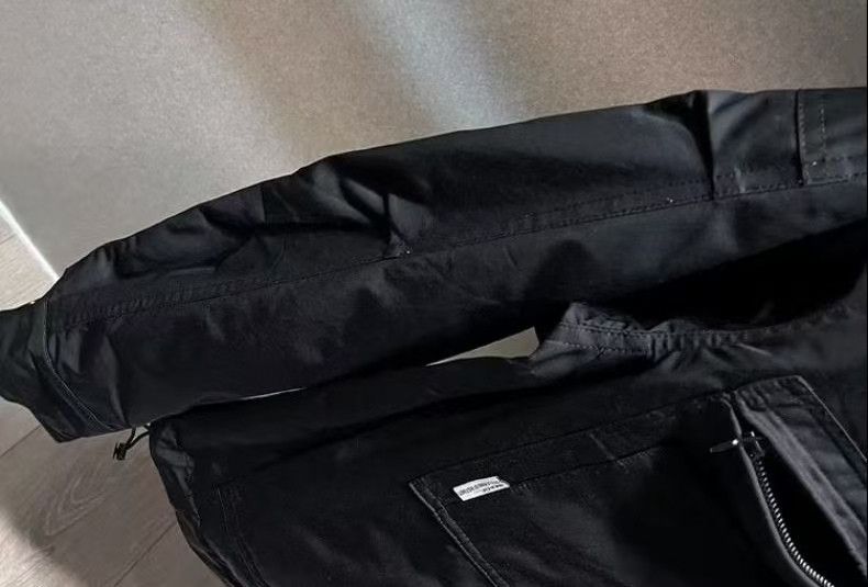Vintage Black Utility Cargo Jacket with NOTDO Graphic Size US M / EU 48-50 / 2 - 5 Thumbnail